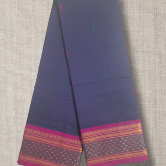 Kanchi Cotton Saree with Hand Butta